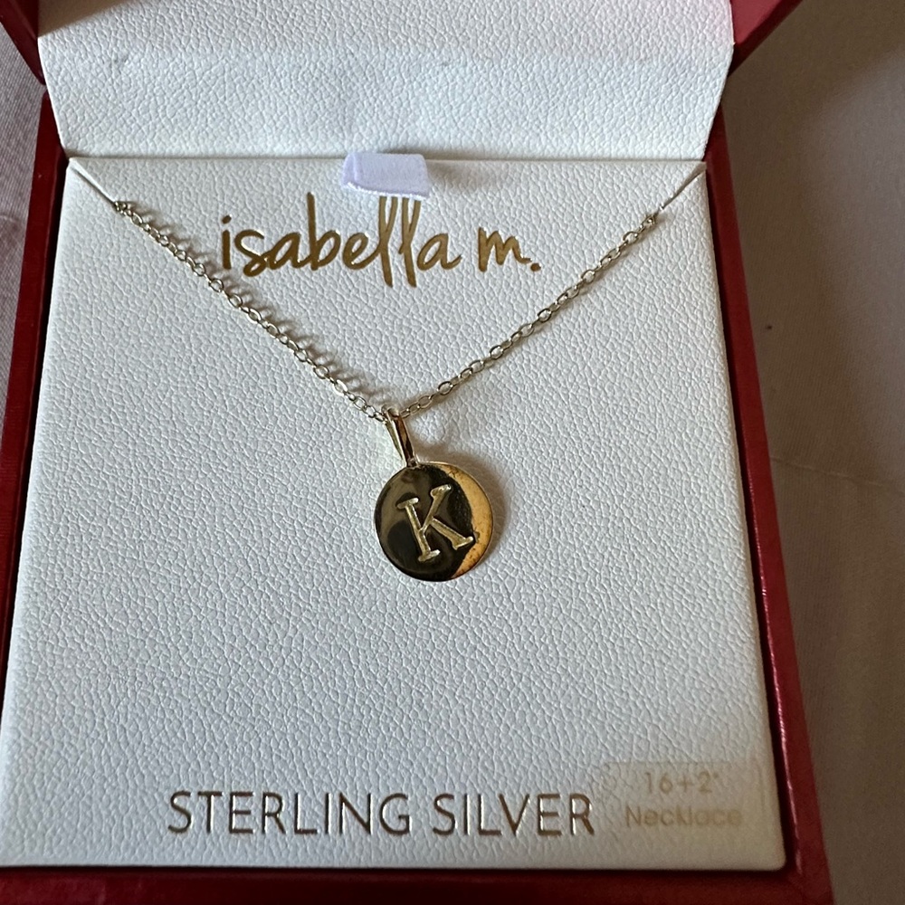 “K” necklace